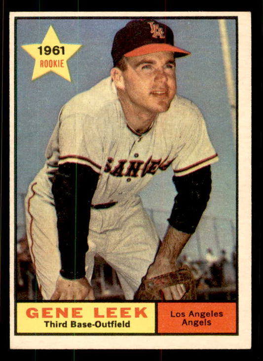 1961 Topps Baseball #527 Gene Leek Angels EX-MT 556814