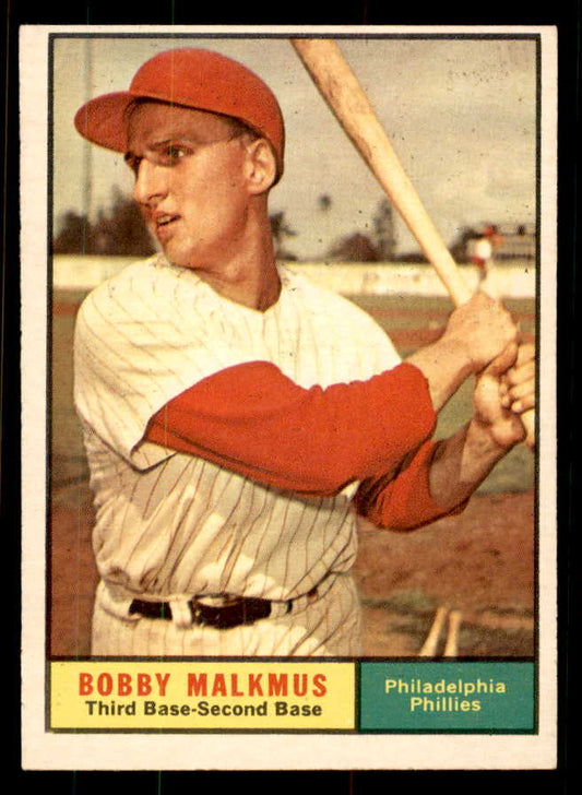 1961 Topps Baseball #530 Bobby Malkmus Phillies EX-MT 556821
