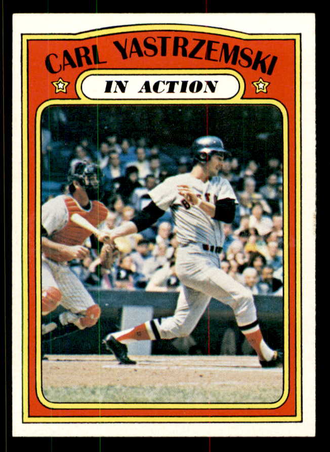 1972 Topps Baseball #038 Carl Yastrzemski IA Red Sox NR-MT 556835