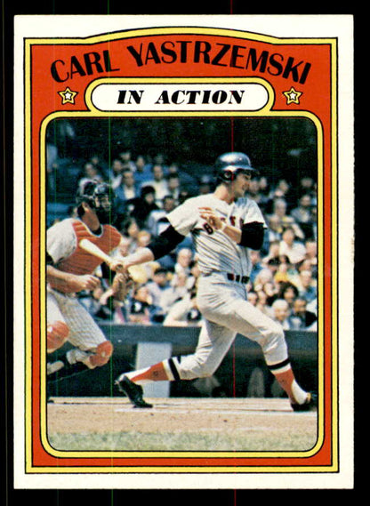 1972 Topps Baseball #038 Carl Yastrzemski IA Red Sox NR-MT 556835