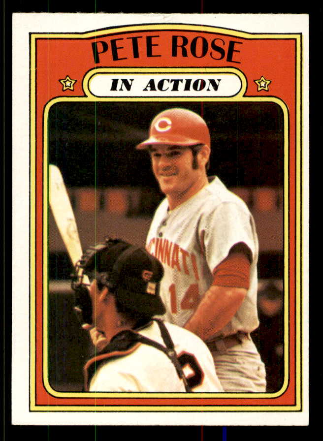 1972 Topps Baseball #560 Pete Rose IA Reds NR-MT 556838