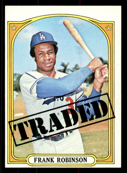 1972 Topps Baseball #754 Frank Robinson TR Dodgers NR-MT 556839