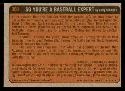 1972 Topps Baseball #300 Hank Aaron IA Braves EX 556840