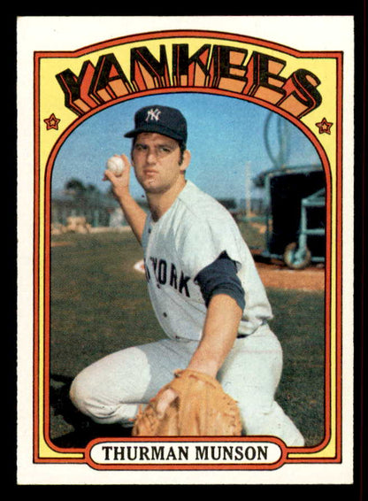 1972 Topps Baseball #441 Thurman Munson Yankees EX-MT 556845