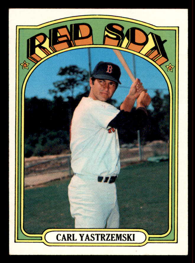 1972 Topps Baseball #037 Carl Yastrzemski Red Sox EX-MT 556849