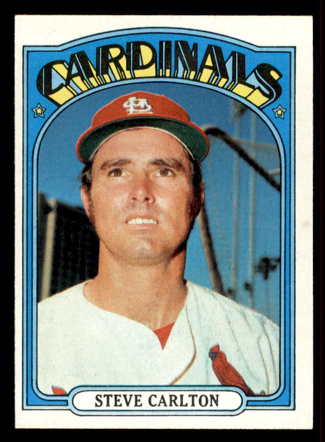 1972 Topps Baseball #420 Steve Carlton Cardinals EX-MT 556853