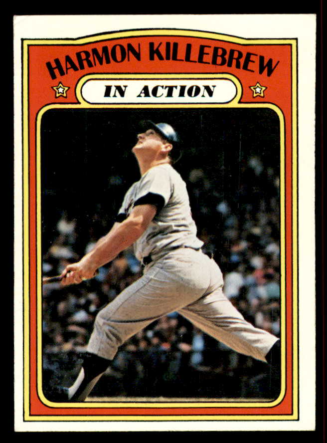 1972 Topps Baseball #052 Harmon Killebrew IA Twins VG-EX 556856