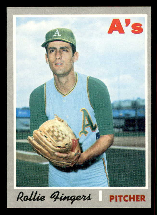 1970 Topps Baseball #502 Rollie Fingers A's NR-MT 556867