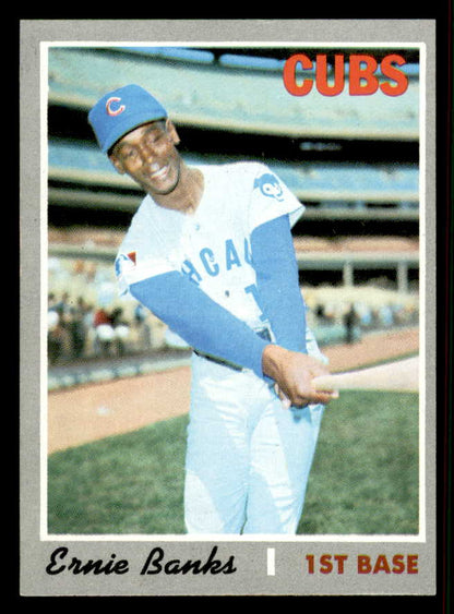 1970 Topps Baseball #630 Ernie Banks Cubs NR-MT 556878
