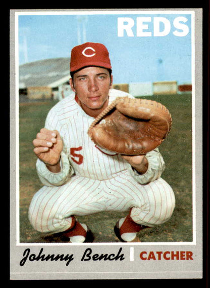 1970 Topps Baseball #660 Johnny Bench Reds EX-MT 556881
