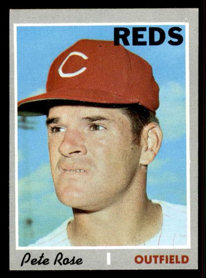 1970 Topps Baseball #580 Pete Rose Reds EX-MT 556894