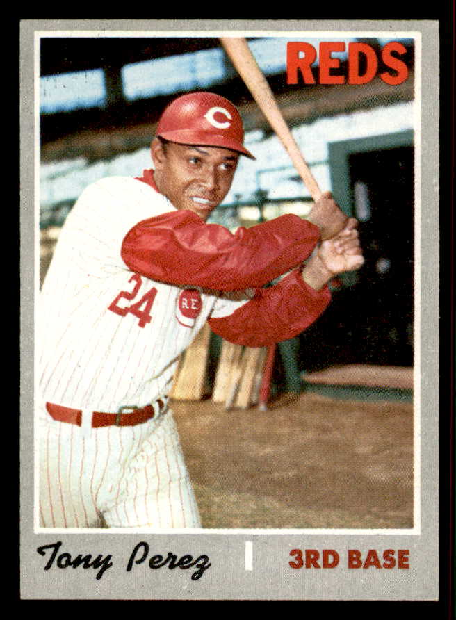 1970 Topps Baseball #380 Tony Perez Reds NR-MT 556900