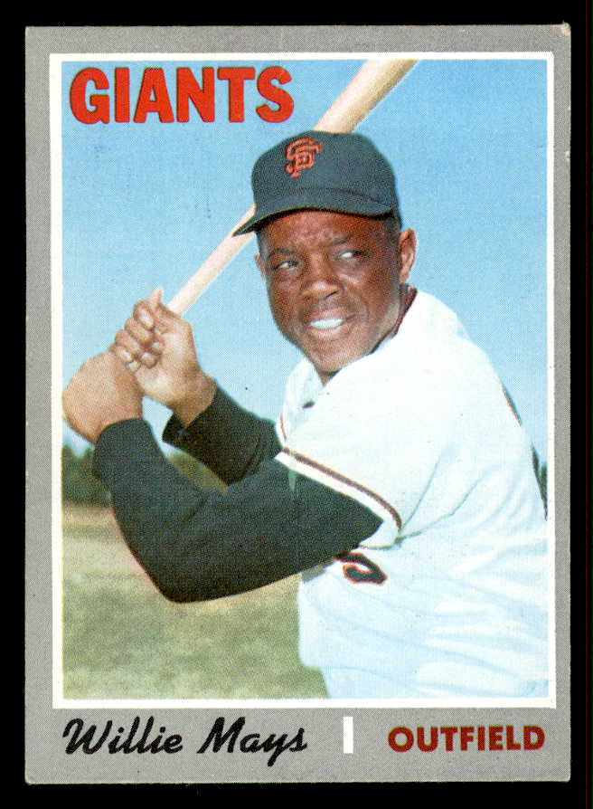 1970 Topps Baseball #600 Willie Mays Giants EX+/EX-MT 556908