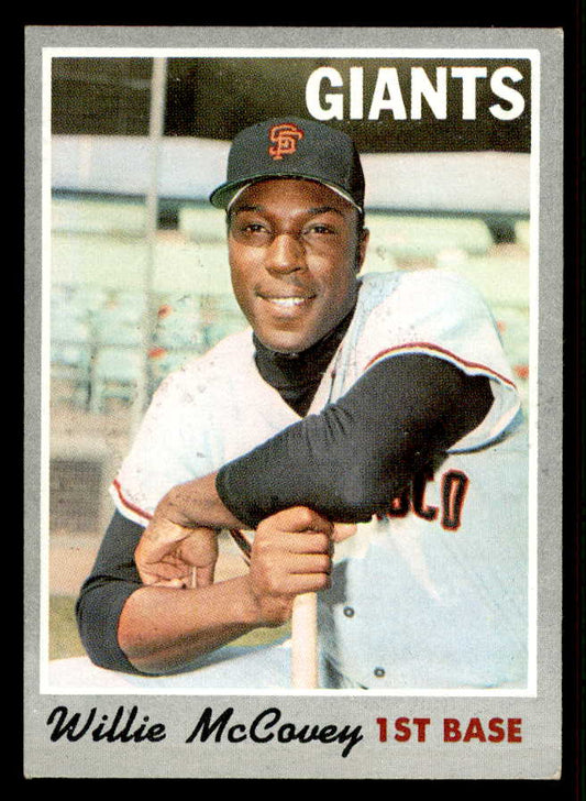1970 Topps Baseball #250 Willie McCovey Giants EX 556909