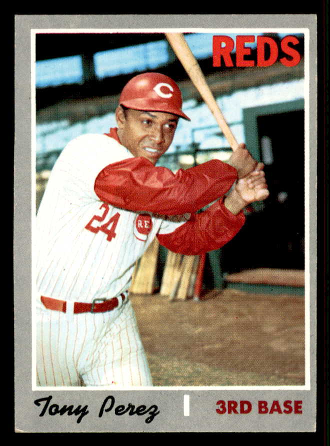 1970 Topps Baseball #380 Tony Perez Reds EX 556912