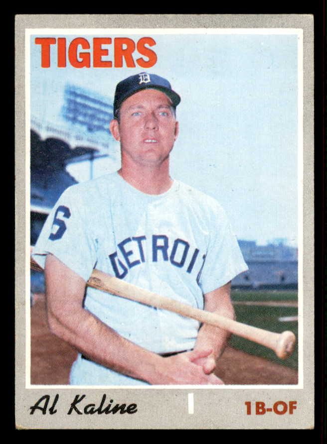 1970 Topps Baseball #640 Al Kaline Tigers EX 556914