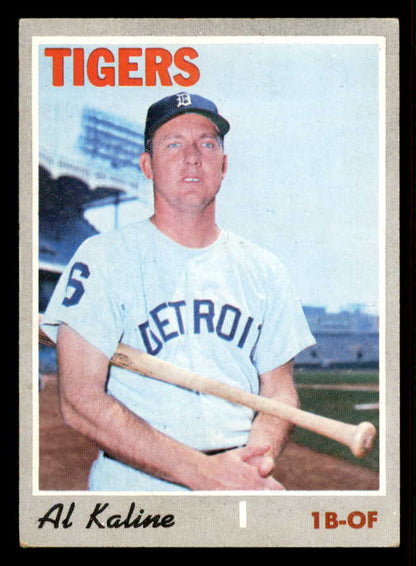 1970 Topps Baseball #640 Al Kaline Tigers EX 556914