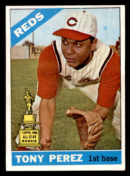 1966 Topps Baseball #072 Tony Perez Reds EX-MT 556946
