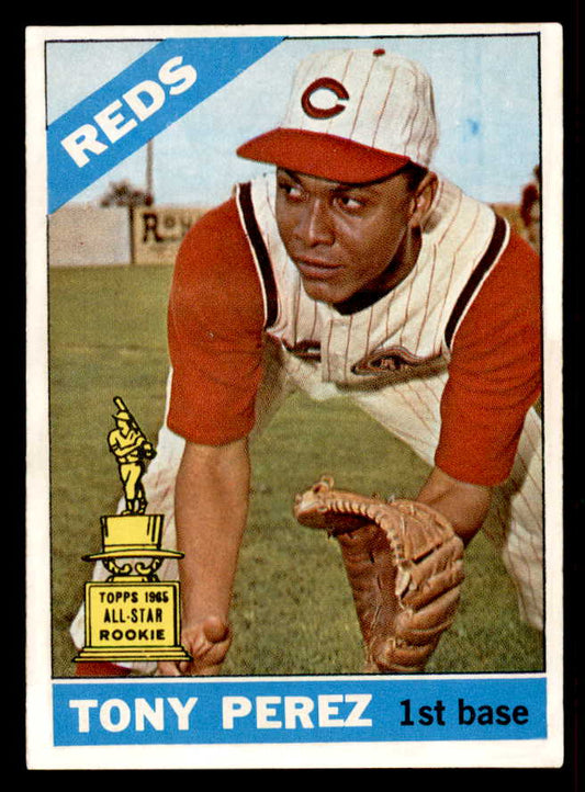 1966 Topps Baseball #072 Tony Perez Reds EX-MT 556946