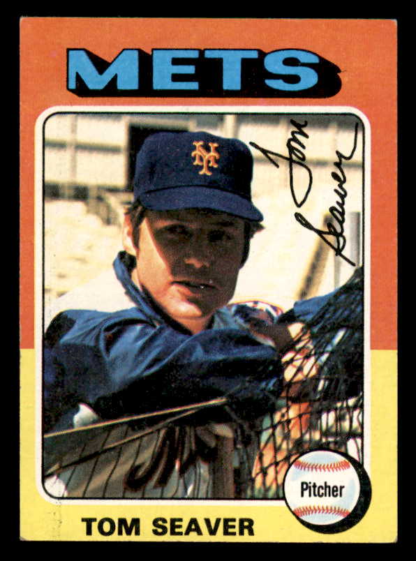 1975 Topps Mini Baseball #370 Tom Seaver Mets EX-MT 556951
