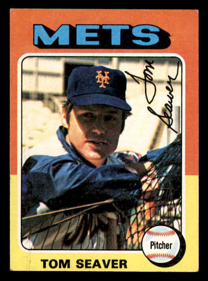 1975 Topps Mini Baseball #370 Tom Seaver Mets EX-MT 556951