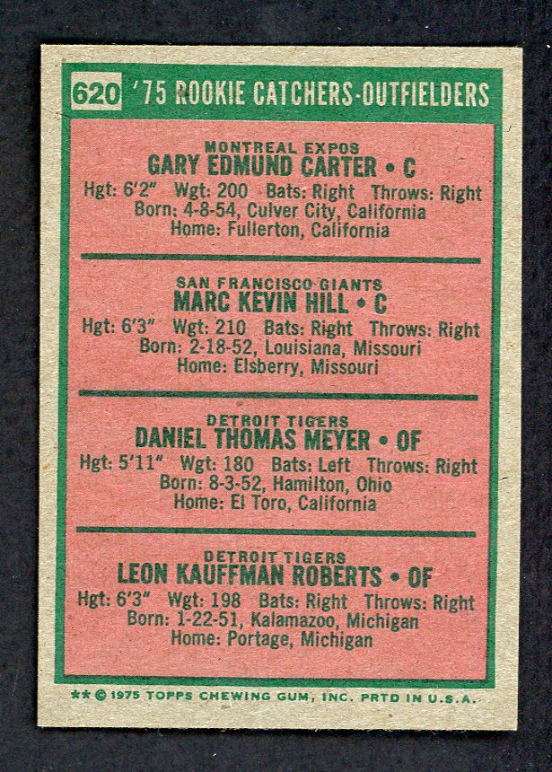 1975 Topps Mini Baseball #620 Gary Carter Expos NR-MT 556956
