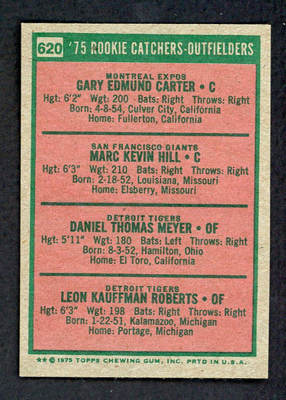 1975 Topps Mini Baseball #620 Gary Carter Expos NR-MT 556956