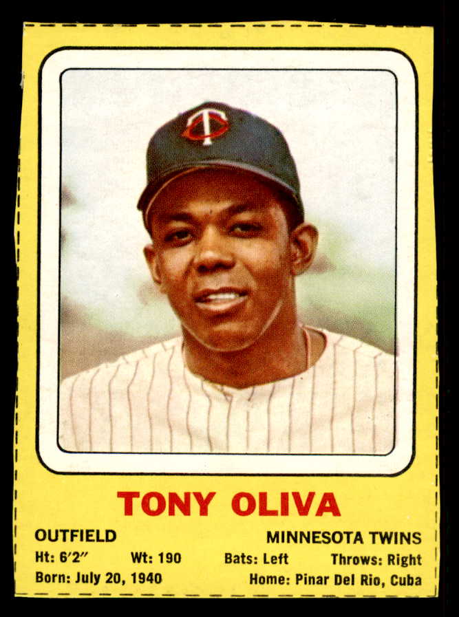 1969 Transogram Tony Oliva Twins VG-EX 556961