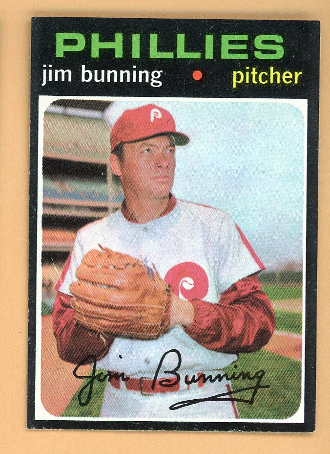 1971 Topps Baseball #574 Jim Bunning Phillies EX-MT 556968