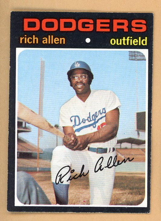 1971 Topps Baseball #650 Rich Allen Dodgers EX-MT 556969