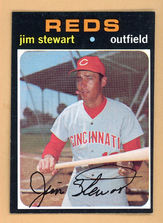 1971 Topps Baseball #644 Jim Stewart Reds NR-MT 556980