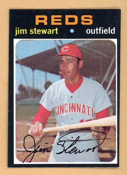 1971 Topps Baseball #644 Jim Stewart Reds NR-MT 556980