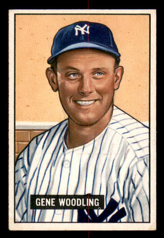 1951 Bowman Baseball #219 Gene Woodling Yankees EX-MT 556984