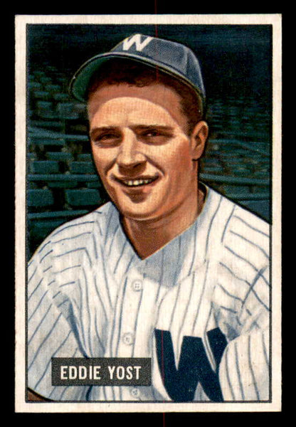 1951 Bowman Baseball #041 Eddie Yost Senators EX-MT 556993