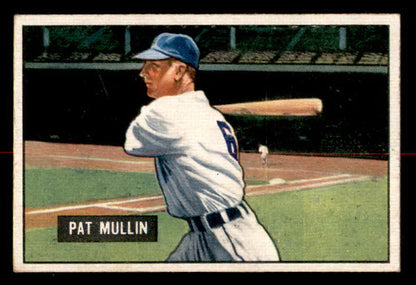 1951 Bowman Baseball #106 Pat Mullin Tigers EX-MT 557013