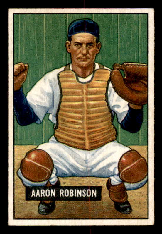 1951 Bowman Baseball #142 Aaron Robinson Tigers EX-MT 557025