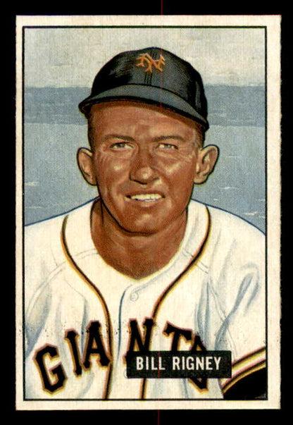 1951 Bowman Baseball #125 Bill Rigney Giants EX-MT 557028