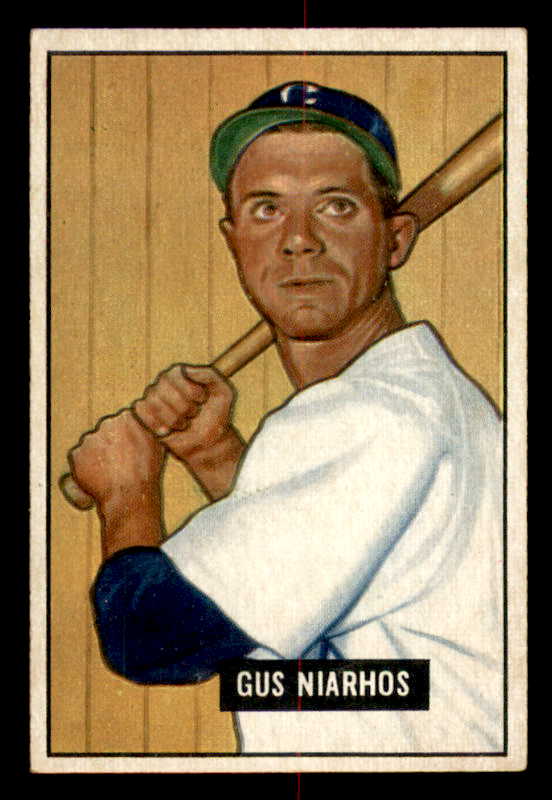 1951 Bowman Baseball #124 Gus Niarhos White Sox EX-MT 557034