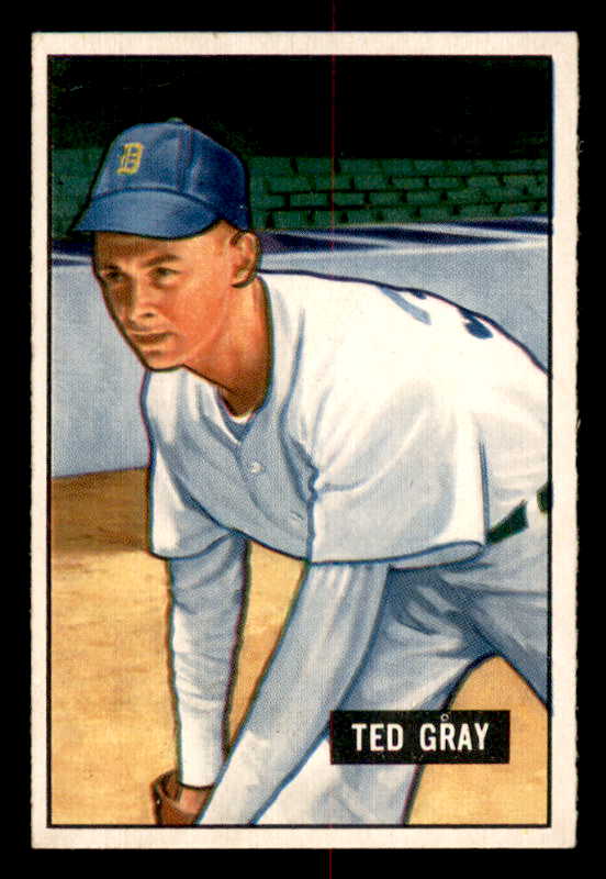 1951 Bowman Baseball #178 Ted Gray Tigers EX-MT 557035