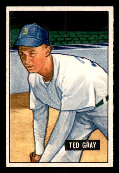 1951 Bowman Baseball #178 Ted Gray Tigers EX-MT 557035
