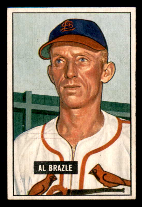 1951 Bowman Baseball #157 Al Brazle Cardinals EX-MT 557044