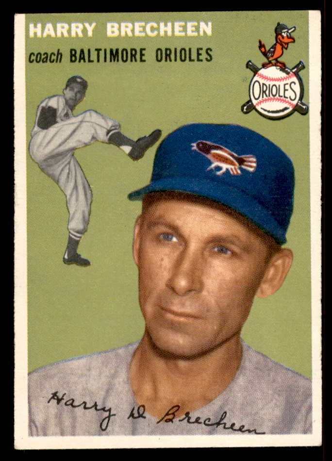 1954 Topps Baseball #203 Harry Brecheen Orioles EX-MT 557073