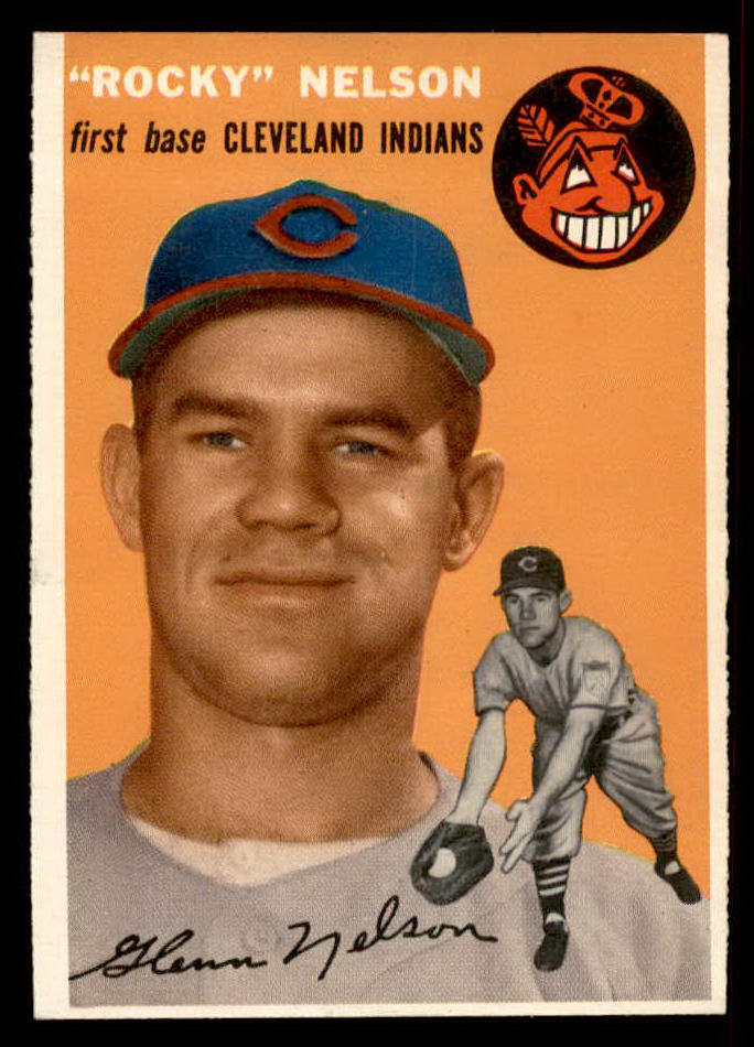 1954 Topps Baseball #199 Rocky Nelson Indians EX-MT 557074