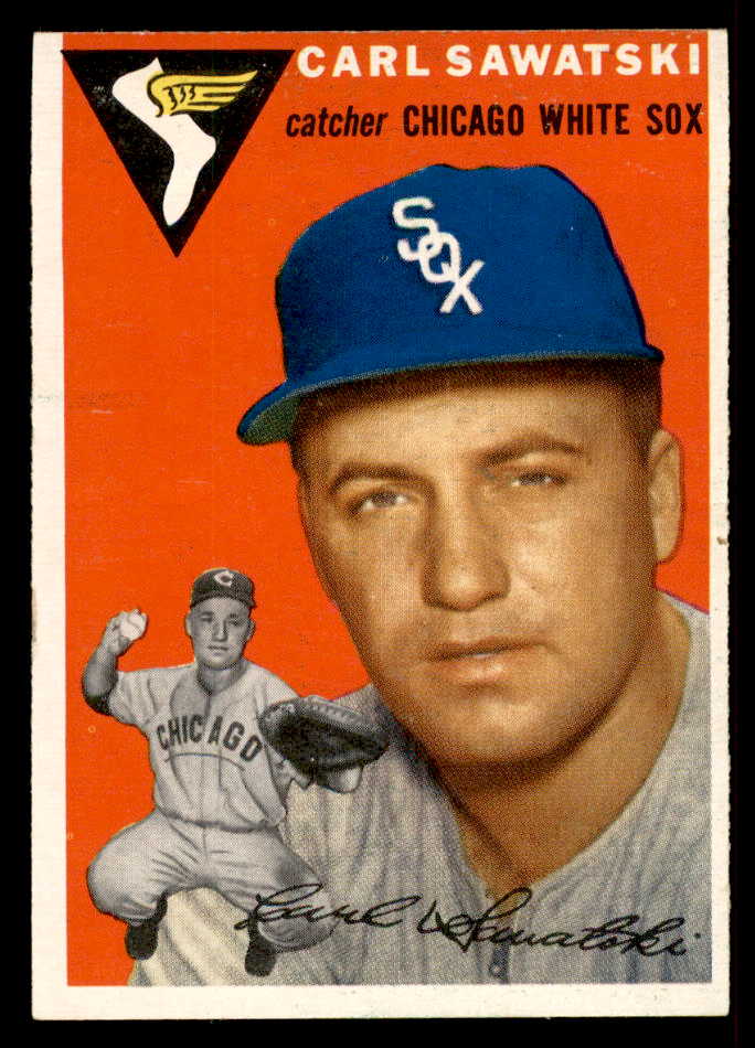 1954 Topps Baseball #198 Carl Sawatski White Sox EX-MT 557075