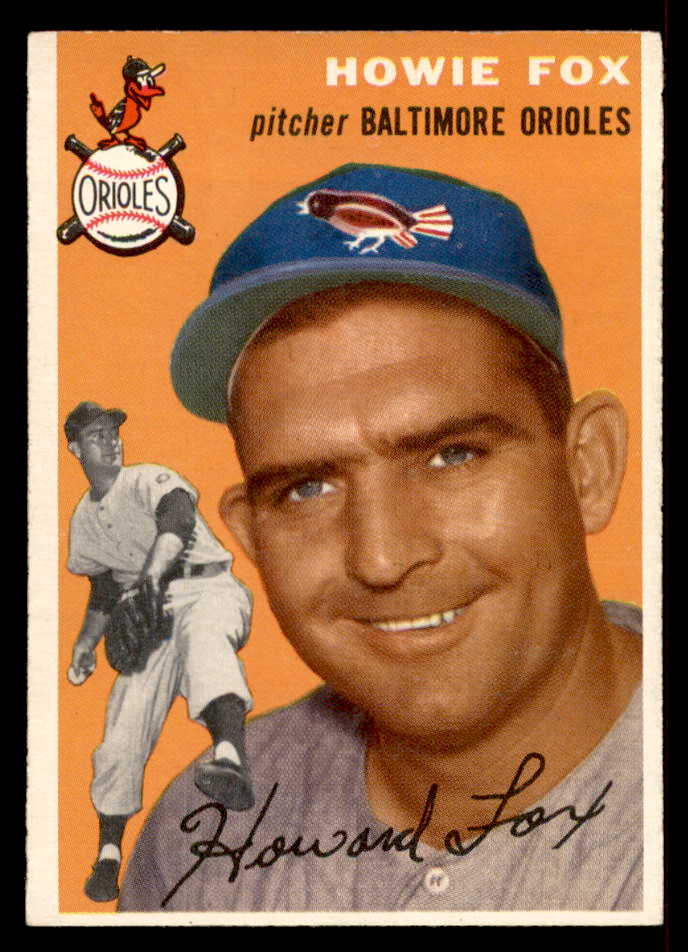 1954 Topps Baseball #246 Howie Fox Orioles EX-MT 557083