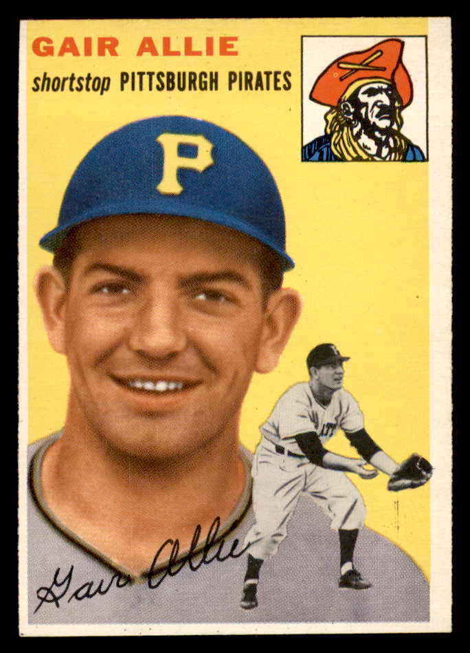 1954 Topps Baseball #179 Gair Allie Pirates EX-MT 557087