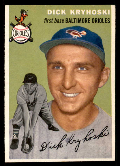 1954 Topps Baseball #150 Dick Kryhoski Orioles EX-MT 557111