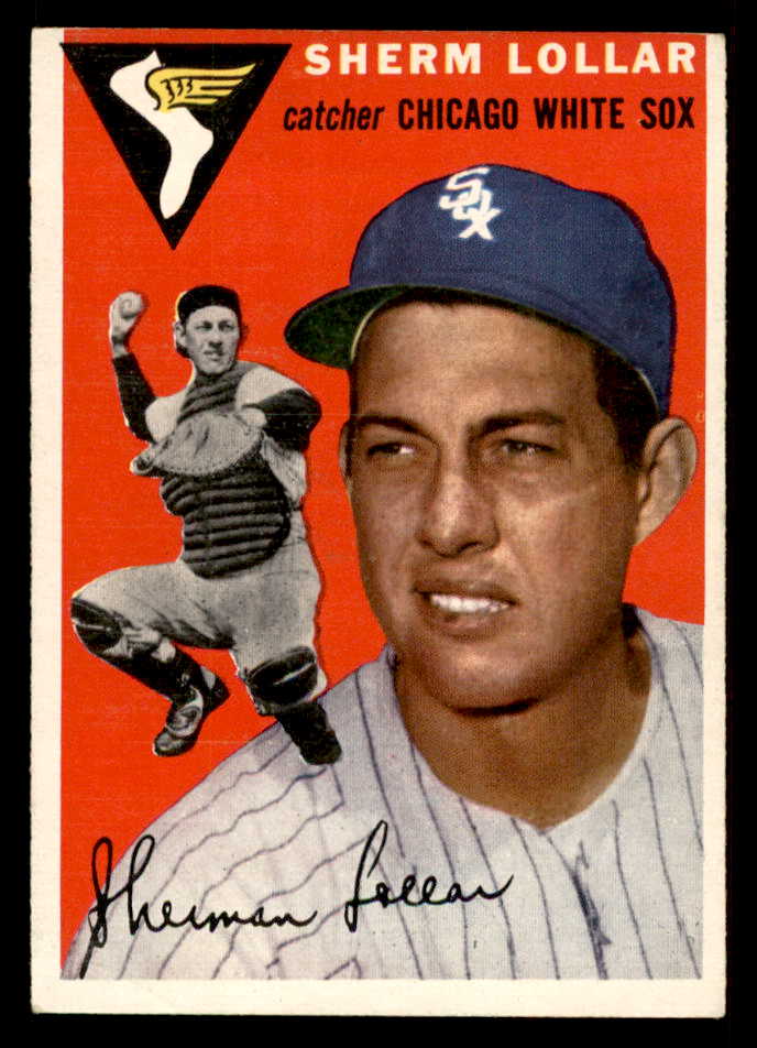1954 Topps Baseball #039 Sherm Lollar White Sox EX-MT 557131