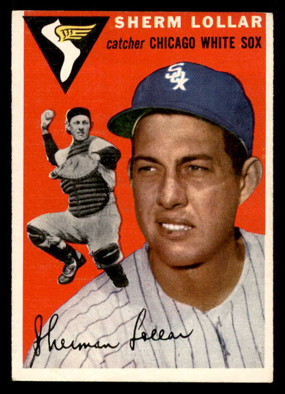 1954 Topps Baseball #039 Sherm Lollar White Sox EX-MT 557131