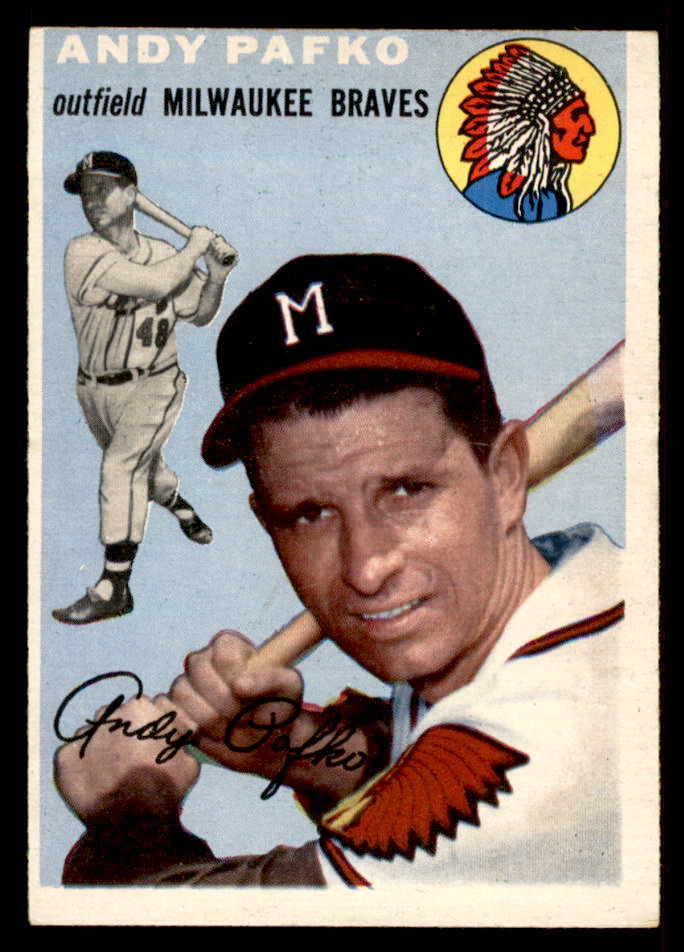 1954 Topps Baseball #079 Andy Pafko Braves EX-MT 557132